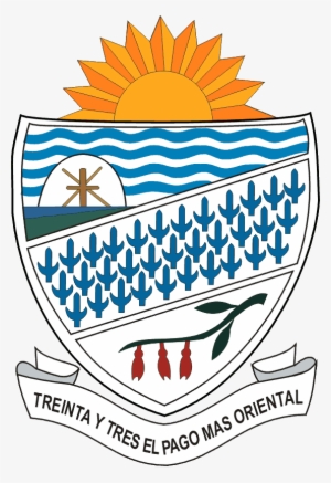 Coat Of Arms Of Treinta Y Tres Department - Departamento De Treinta Y Tres #422264