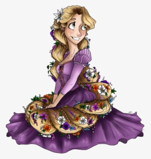 Rapunzel By Willowingtrees - Art #422426