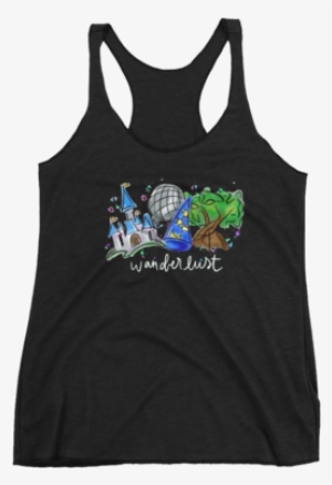 Wanderlust Women's Tank - Women's Tank Top - Emoji W Eclipse Glasses - Path Of #422451