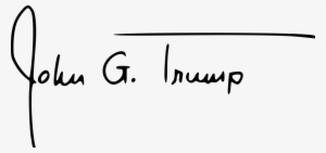 Trump Signature Png - Thumbnail #422473