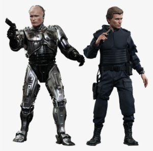 Hot Toys Robocop Battle Damaged Version & Alex Murphy - Robocop Battle Damaged Version Robocop Sixth Scale #422765