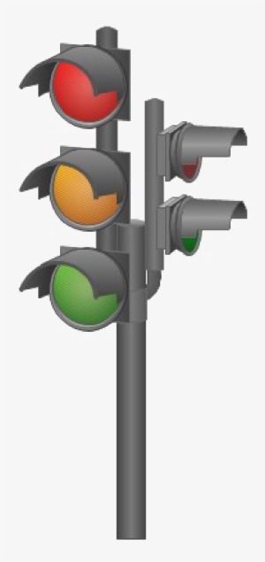 Road Sign Traffic Light Png Transparent Image - Traffic Light #422989
