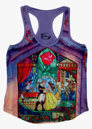 A Purple Tanktop Of The Final Scene Of Beauty And The #423157