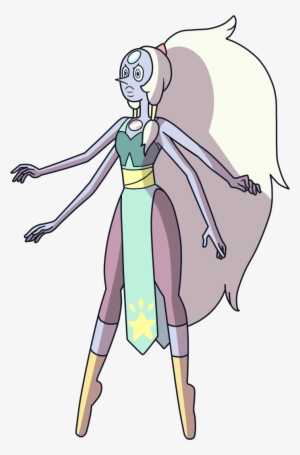 Opal, Pearl, Amethyst, Fusion, Queer, Steven Universe - Steven Universe Fusion Opal #423299