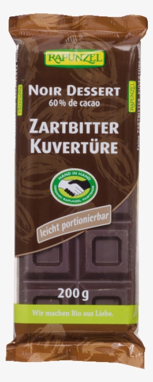Order Online - Rapunzel Organic Dark Chocolate Couverture, 200g #423466