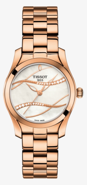 Diamond - Tissot Rose Gold Watch Womens #423586