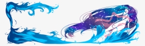 Header Transparent Water - Transparent Twitch Header #424255