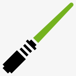 Lightsaber Graphic Transparent Stock Free Download - Star Wars Lightsaber Icon #424442