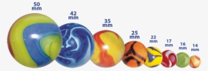 Marble Sizes - Bocce #425116