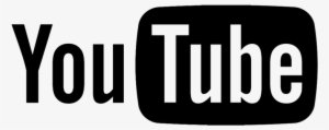 Youtube Logo Black Color Png - Youtube Logo White Svg #425165