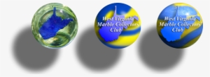 Logo Inspired Marbles - West Virginia Marbles #425457