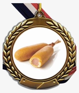 Corn Dogs Logo Medal - Organic Corndog On A Stick Pillow Case #425557