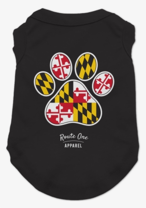 Maryland Paw Print / Dog Shirt - Emblem #426057