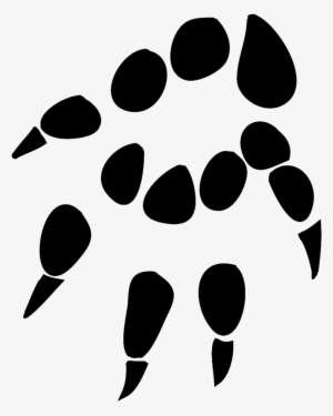 Dog Paw Print - Hedgehog Paw Print #426255