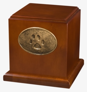 Square Wood With Optional Pawprint #426299
