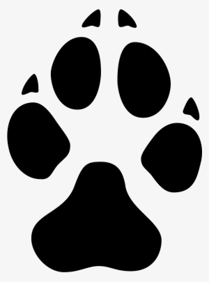 Clip Art Dog Paw Icon Free Download Png And - Dog Footprints #426344