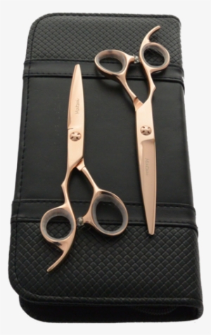 Scissor Tech Icon Lefty Rose Gold Master Barber Combo - Scissors #426638