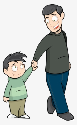 A Boat To Paradise Story Father Son - Boy And Father Clipart #426833