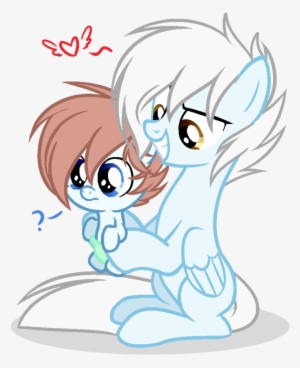 Snowbunny0820, Baby, Baby Pony, Colt, Diaper, Father - Cartoon #427592