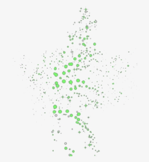 Ftestickers Dots Swirl Pattern Overlay Green - Pattern #427731