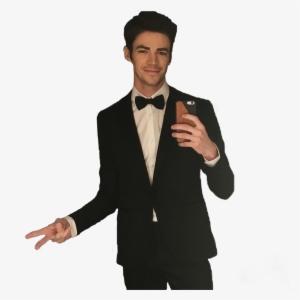 Barryallen Theflash Grantgustin Freetoedit - Grant Gustin De Terno #427833