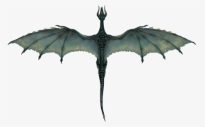 Black Dragon - Flying Dragon Png #428476