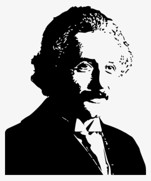 How To Set Use Albert Einstein Silhouette Clipart #429058