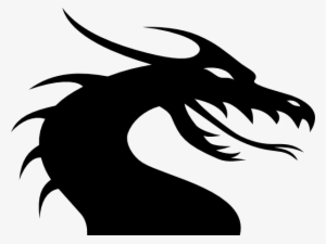 Simple Dragon Images - Dragon Head Silhouette #429305