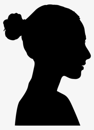 Female Profile Silhouette Download Image As A Png Png - Woman Profile ...