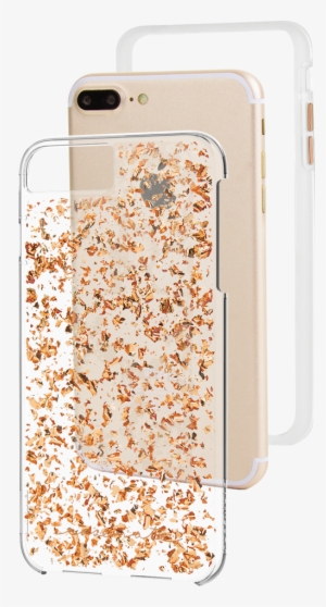 Cmi Iphone 8 Plus Karat Rosegold Cm036166 4 2 - Case-mate Cover For Iphone 7 Plus - Rose Gold Karat #429449