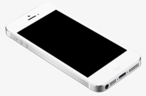 Png Iphone Mockup Black - Mobile Phone On Angle #429514