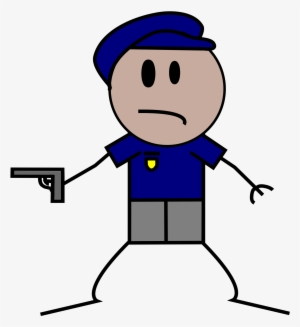 This Free Icons Png Design Of Police Stick Figure #429517