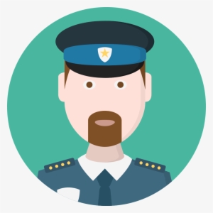 Creative Tail People Police Man - Icon Policeman Png #429945