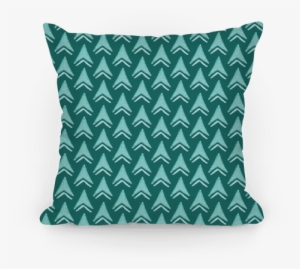 Teal Arrow Pattern Pillow - Cushion #429978