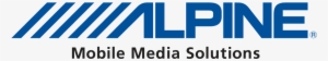Alpine - Alpine Mobile Media Logo #4200705