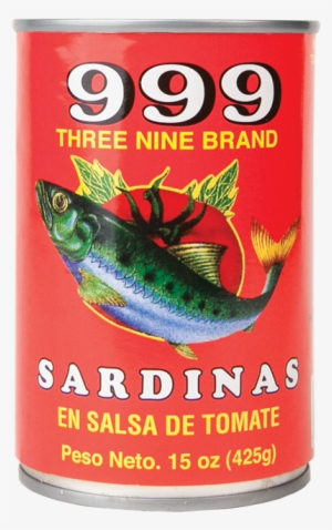 999 Tall Sardine Tomato Sauce - Sardines 999 #4201168