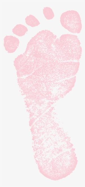 Babyfeet Pink Left - Heart #4202135