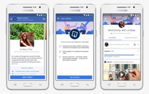 The Mentee And Mentor Are Matched By A Nonprofit Partner - Facebook Crisis Response Button #4202413