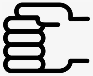 Closed Fist Hand Gesture - Save Money Icon Png #4202416