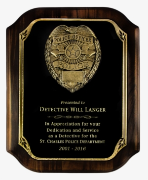 Ems Years Of Service Plaque #4202551