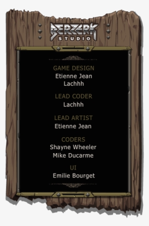Credits 1 - Picture Frame #4202733