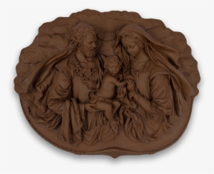 Resin Plaque Of The Holy Family - Commemorative Plaque #4202752