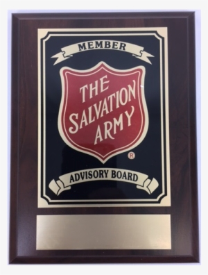 Advisory Board Plaque Made Of Wood Metal Plate Nameplate - Salvation Army #4203206 Advisory Board Plaque Made Of Wood Metal Plate Nameplate - Salvation Army #4203206