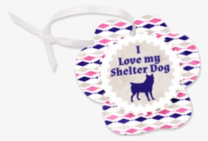 4449-paw Print Ornament 2 Sided W/white Ribbon - White Ribbon #4203589