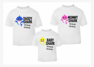 Shark Family Matching Daddy Shark Mummy Shark Baby - Mummy Shark #4203738