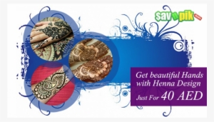 Get Beautiful Hands With Henna Design Only On 40 Aed - Design #4203932