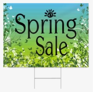 Spring Sale Sign - Dame Lime Postcard Postkarte #4204029