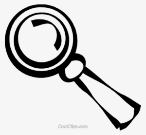 Lupa Libres De Derechos Ilustraciones De Vectores Clipart - Illustration #4204654