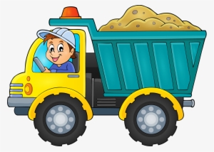 Rennaisance Clipart Truck - Imagenes De Camionero Animados #4205476