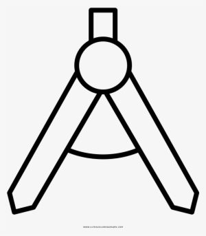 Drawing Compass Coloring Page - Drawing #4205477
